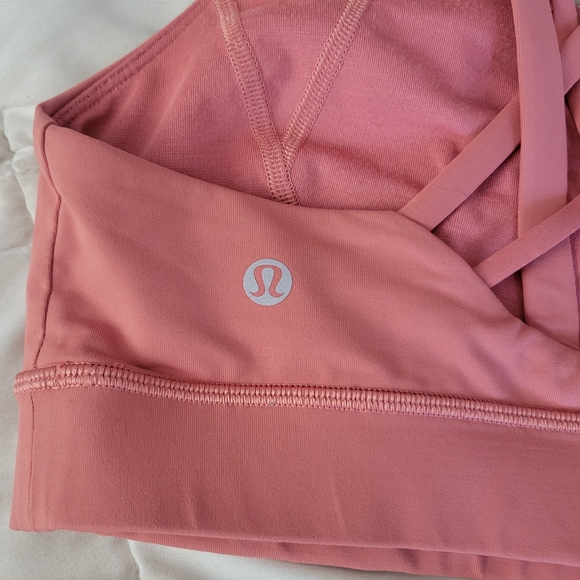 Lululemon Free To Be Elevated Bra - Rustic Coral - Picture 4 of 5
